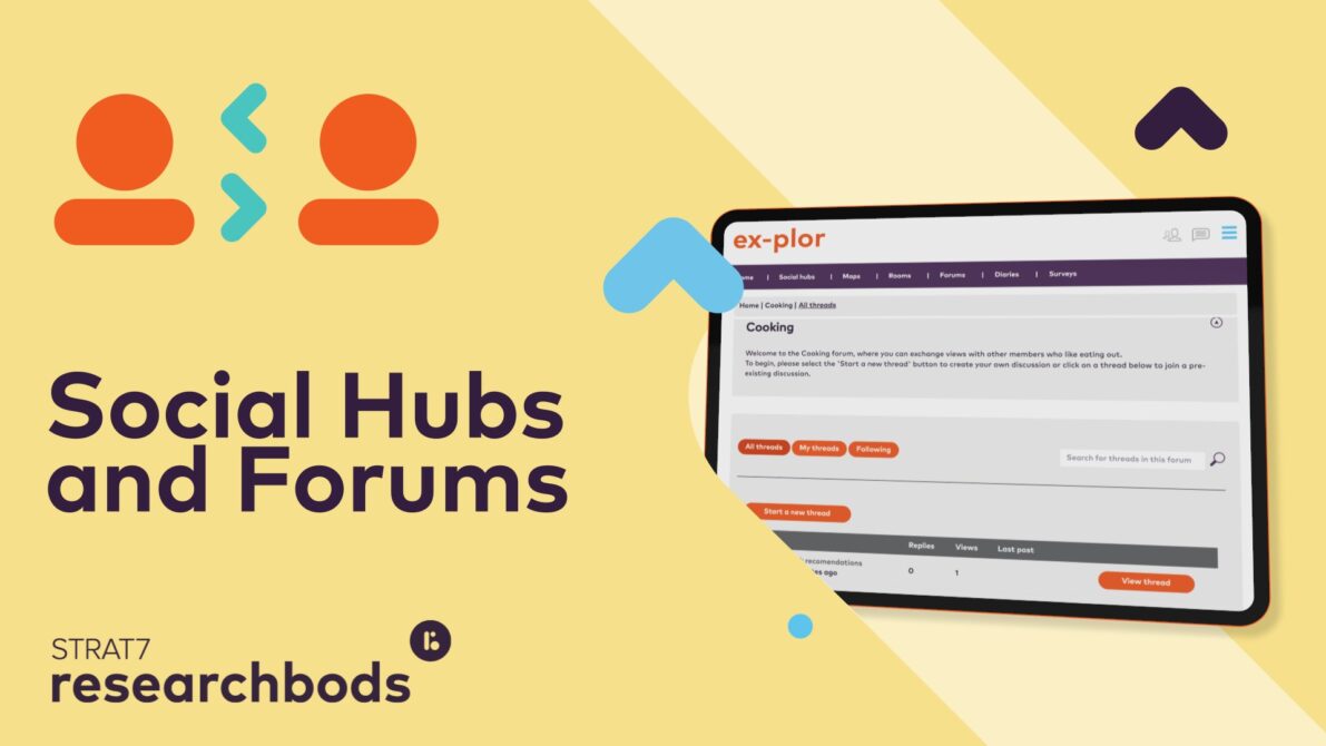 Social hubs and forums with ex-plor video thumbnail