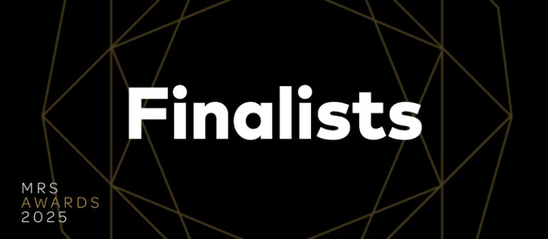 MRS Awards finalists